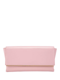 KG Kurt Geiger Tilly faux leather clutch bag pink - British product