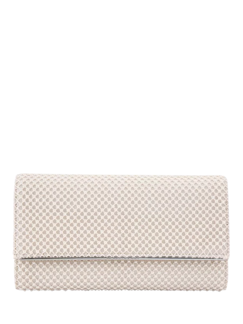KG Kurt Geiger Tilly pearl clutch bag white - British product