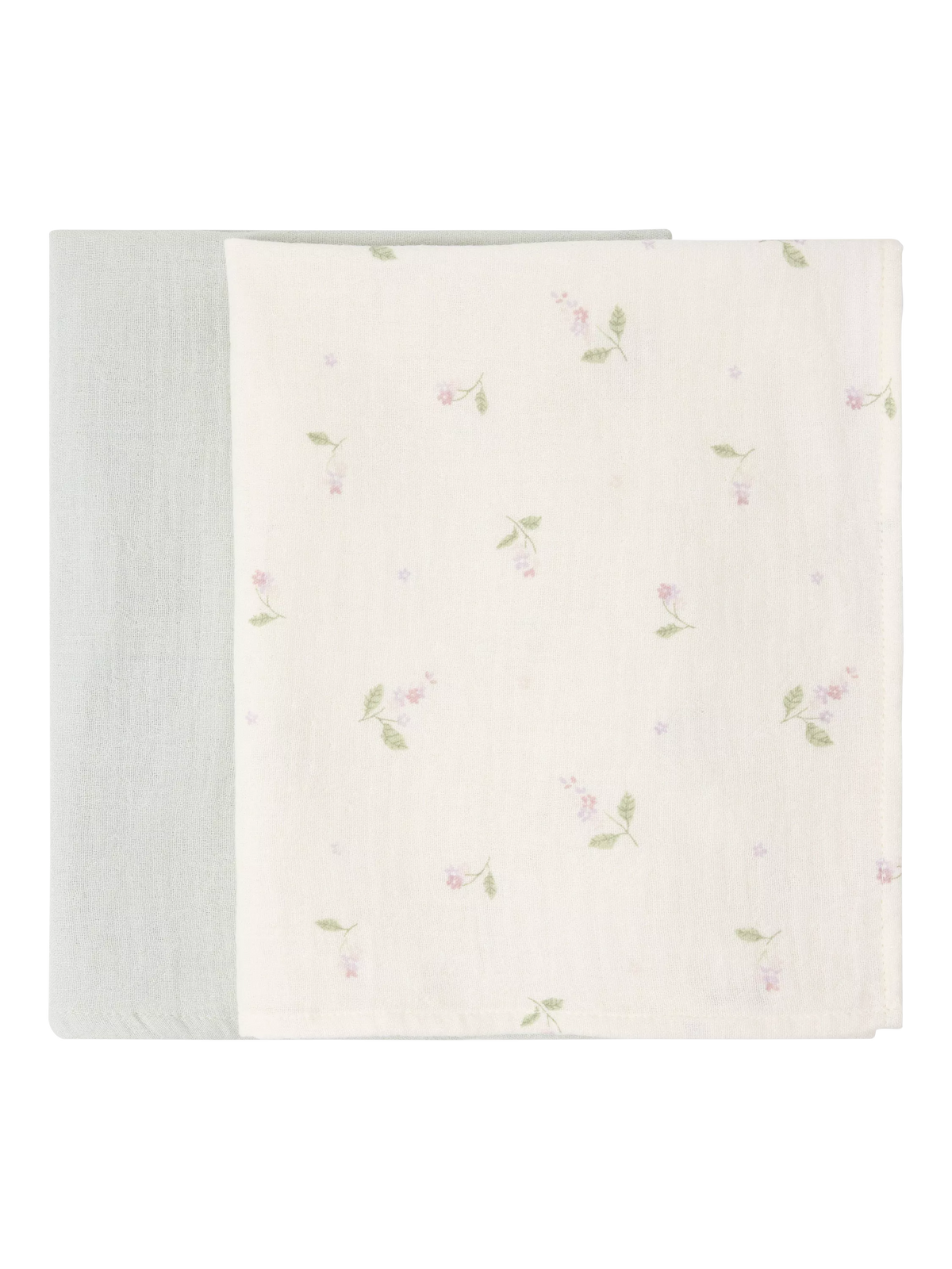 Lindex baby muslin 2-pack white, imported from the UK