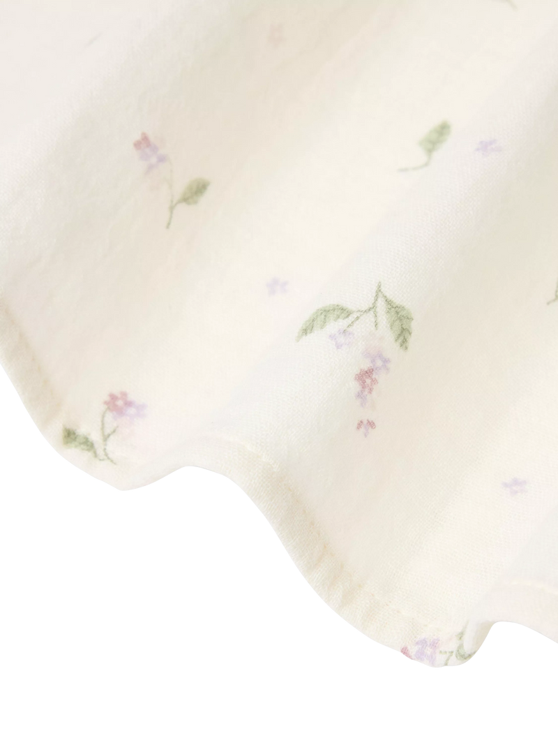 Lindex baby muslin 2-pack white, imported from the UK