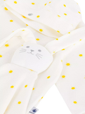Petit Bateau baby 3-piece gift set in white, imported from the UK