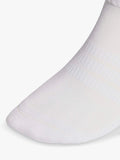 adidas cushioned ankle socks pack of 3 white black UK version