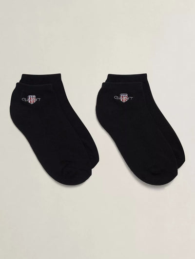 John Lewis GANT Kids' Shield Low Cut Trainer Socks Pack of 2- Buy online at McGrocer