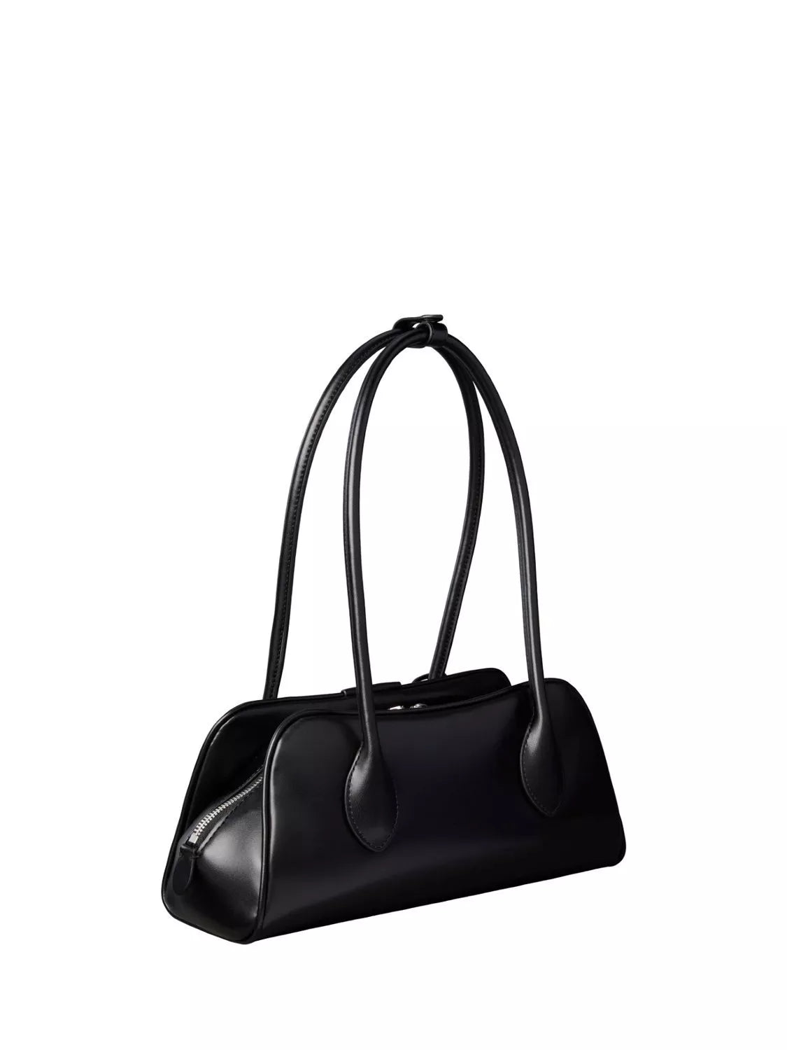 Calvin Klein Emblem shoulder bag in black, UK version