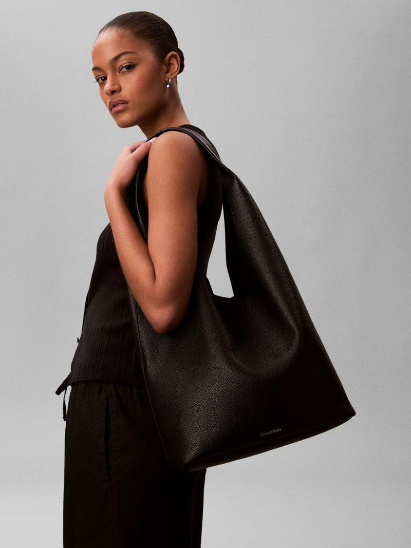 Calvin Klein Pebbled Slouchy Hobo Bag (British brand)