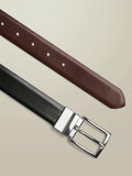 Charles Tyrwhitt reversible leather belt 30mm black, UK version