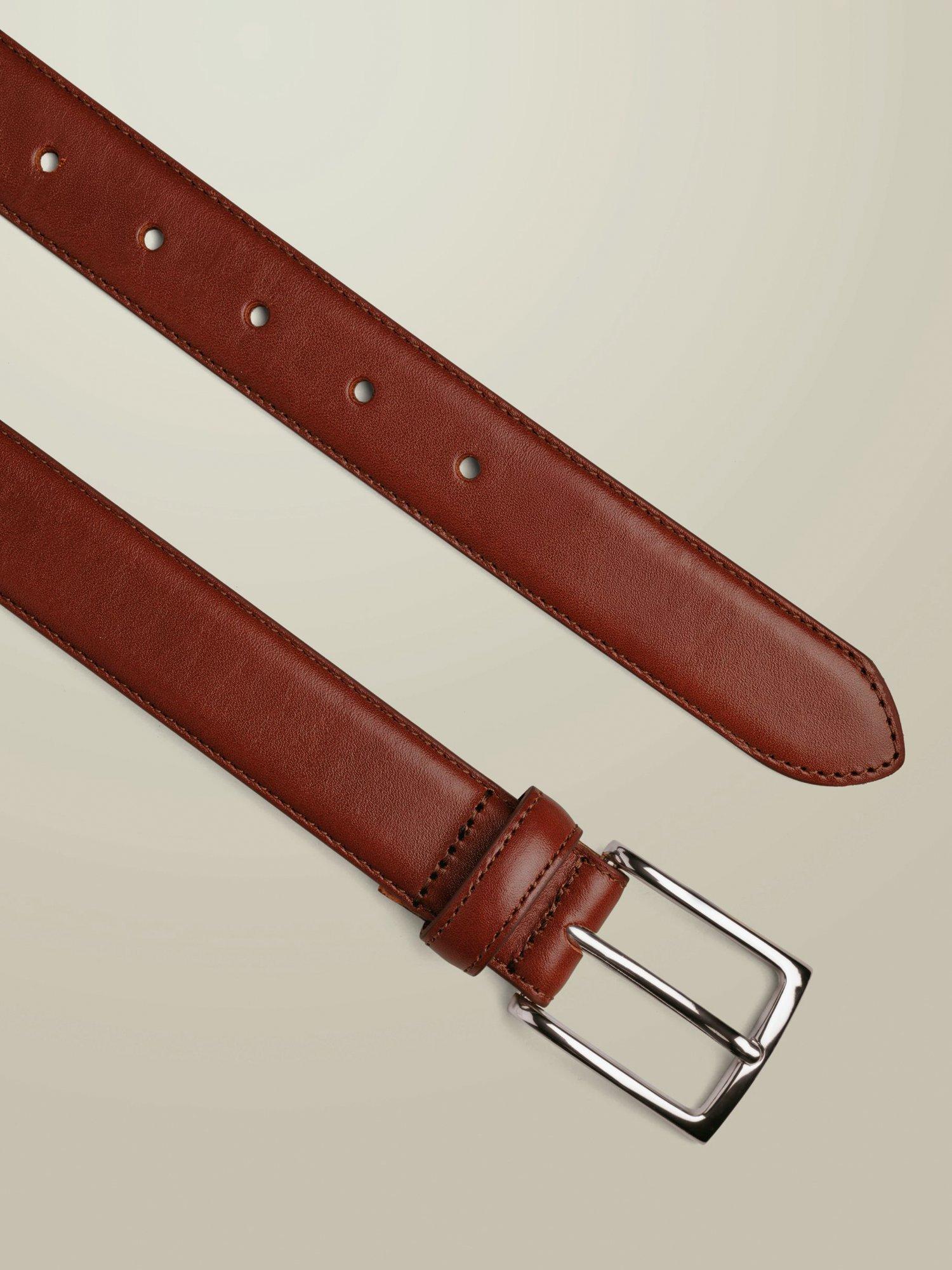 Charles Tyrwhitt belt Dark Tan, UK version