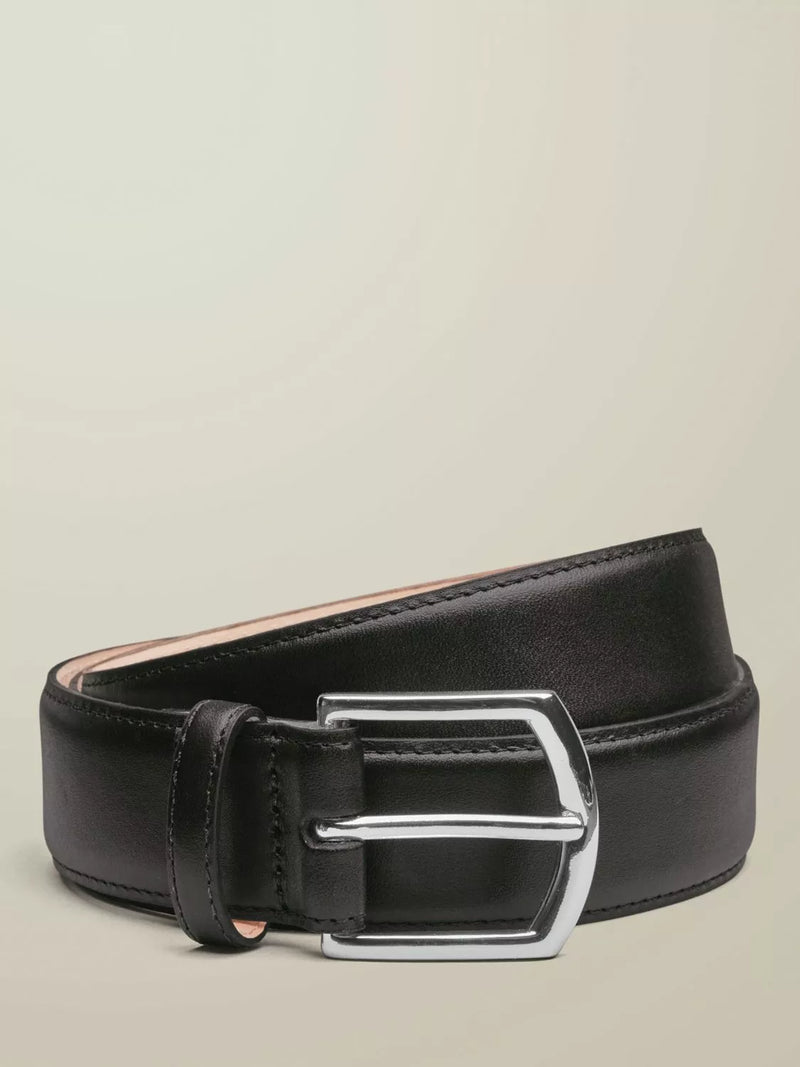 Charles Tyrwhitt leather formal belt black, UK version