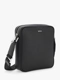 HUGO BOSS black reporter bag bonded leather - British product
