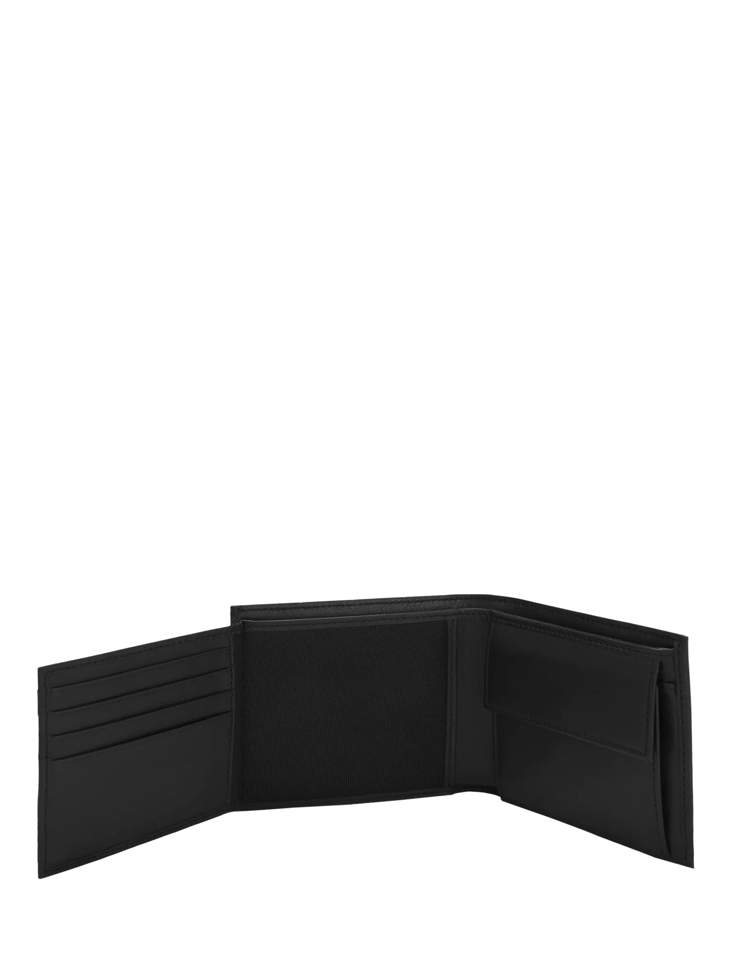 HUGO BOSS BOSS black trifold wallet 9.7x2x11cm - British product