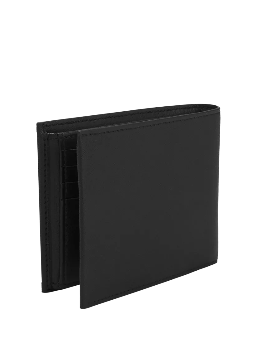 HUGO BOSS BOSS black trifold wallet 9.7x2x11cm - British product
