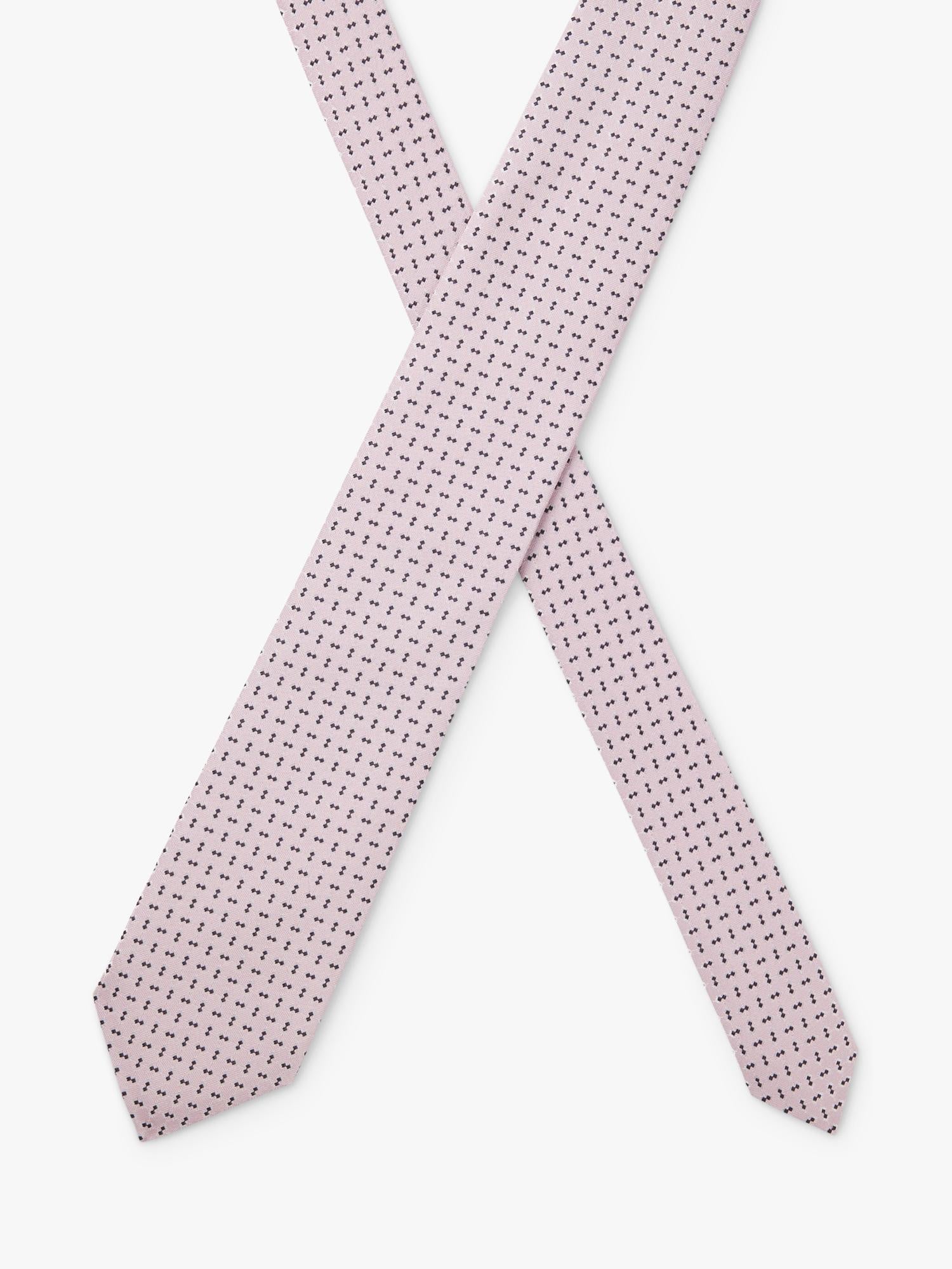 HUGO BOSS medium pink silk tie, imported from the UK