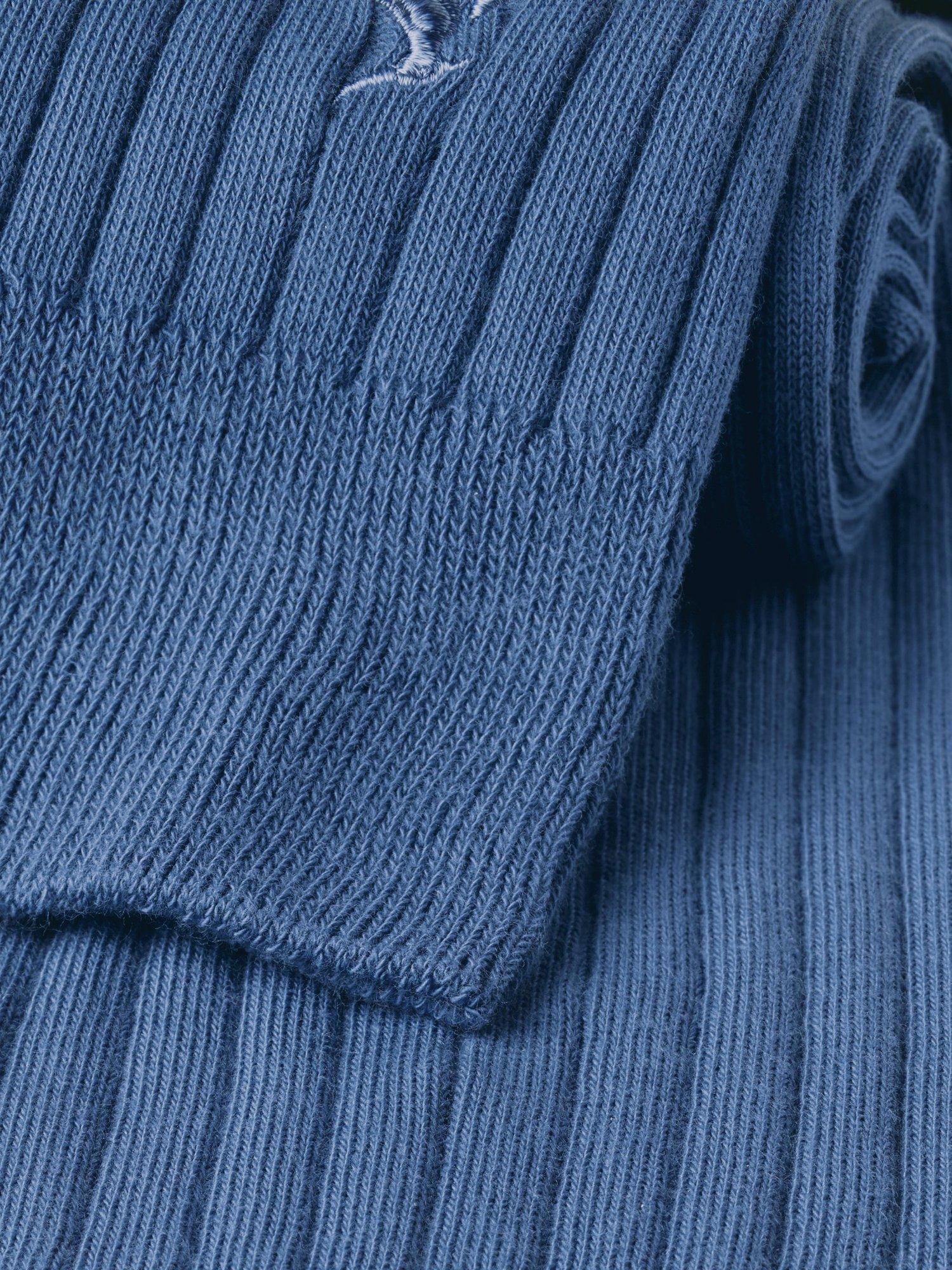 Charles Tyrwhitt ribbed cotton blend crew socks (British brand)