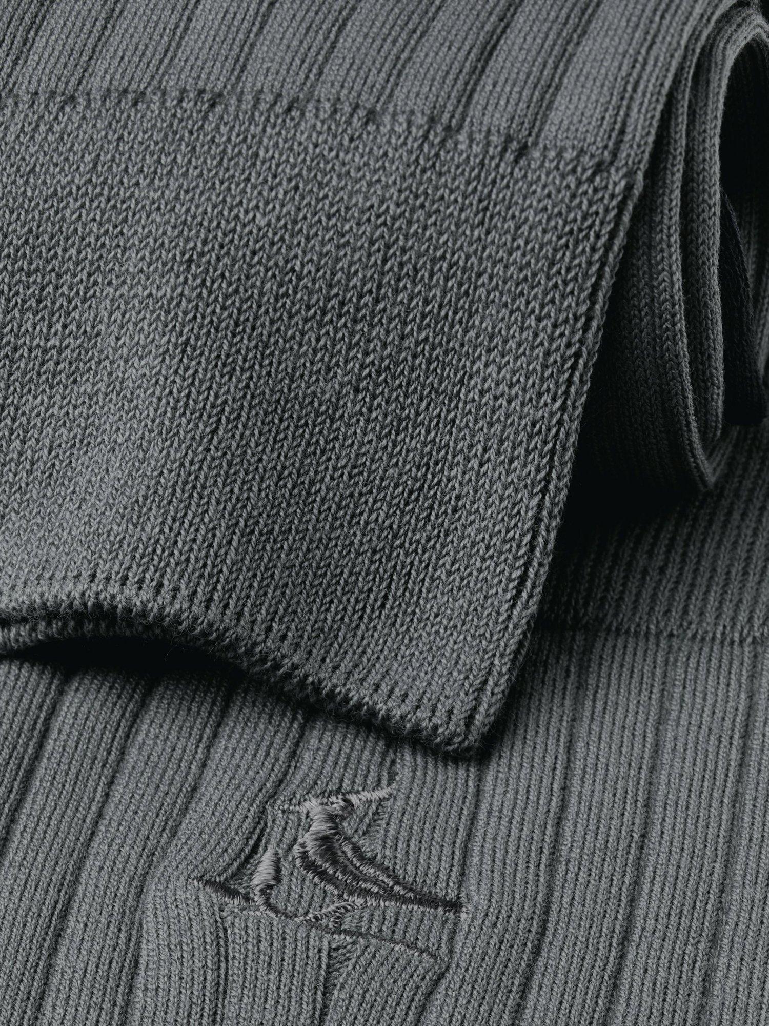 Charles Tyrwhitt ribbed cotton blend crew socks (British brand)