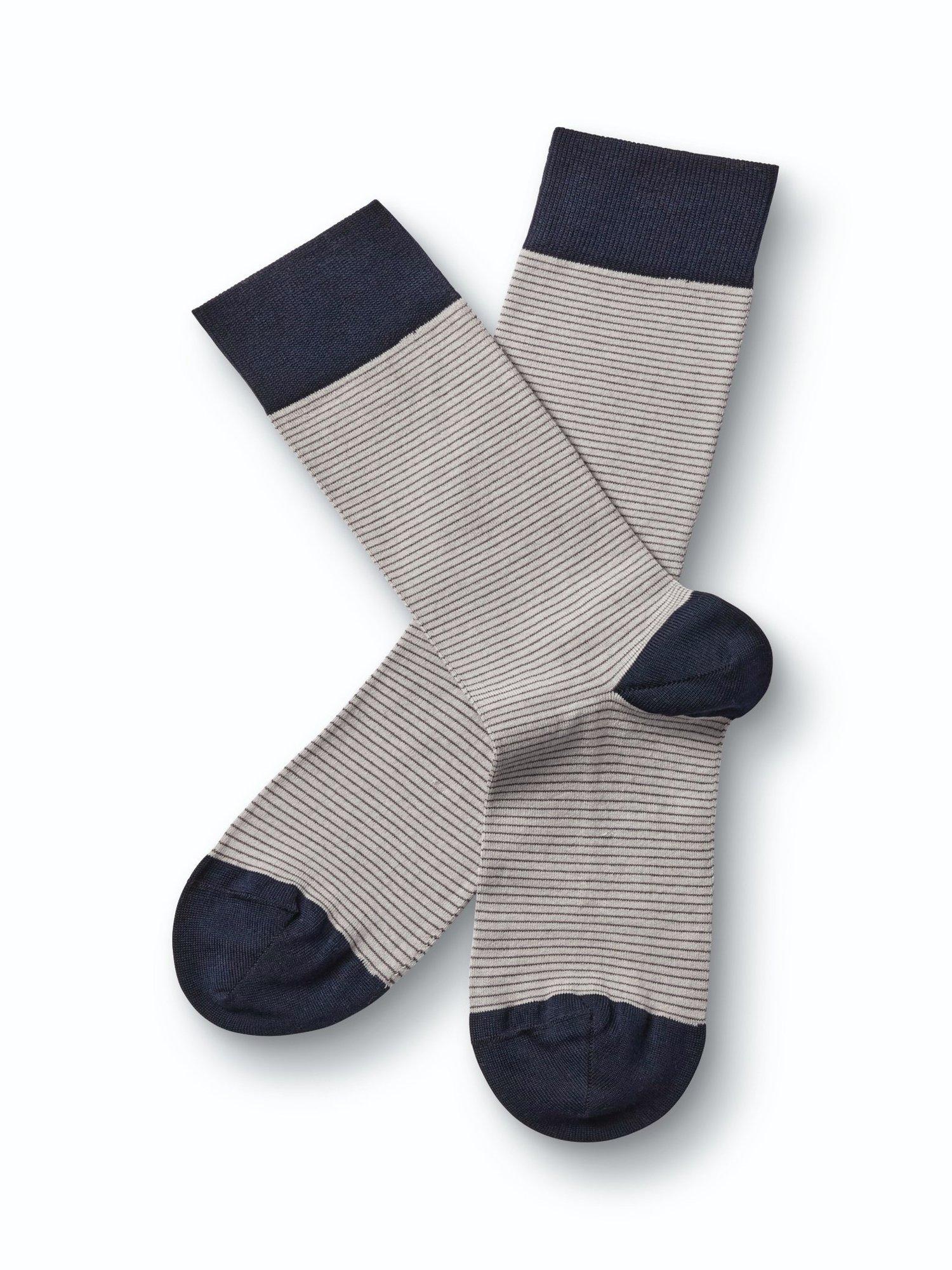 Charles Tyrwhitt stripe design socks, imported from the UK