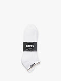 HUGO BOSS trainer socks pack of 3 white (British brand)