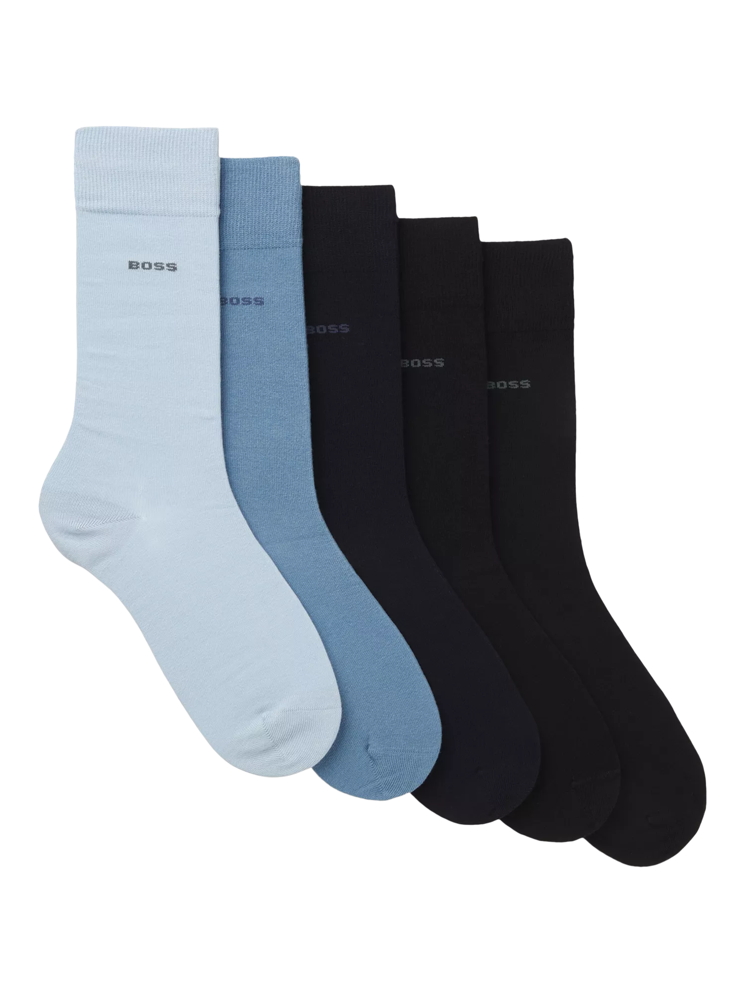 HUGO BOSS ankle socks pack of 5, UK version