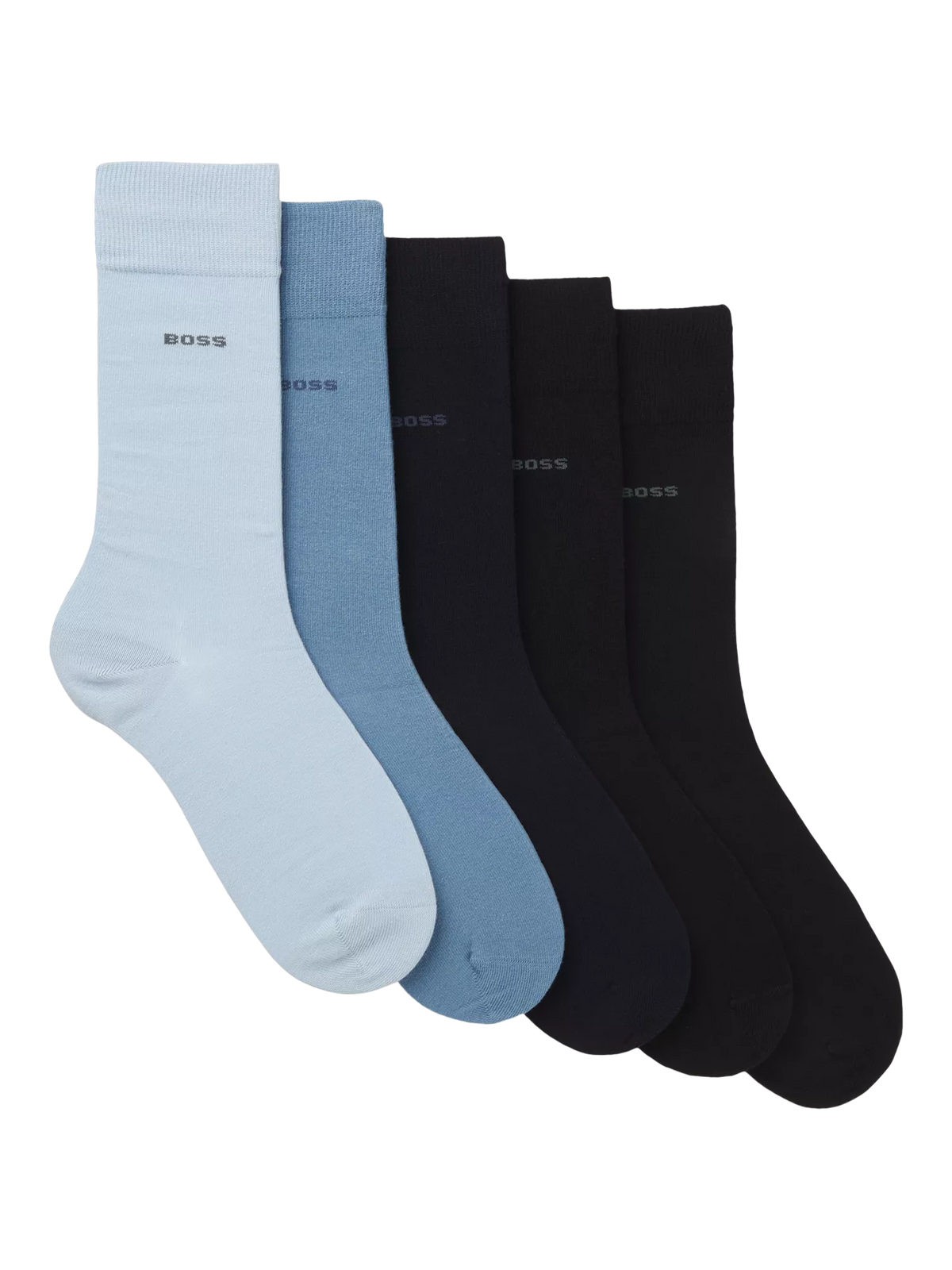 HUGO BOSS ankle socks pack of 5, UK version