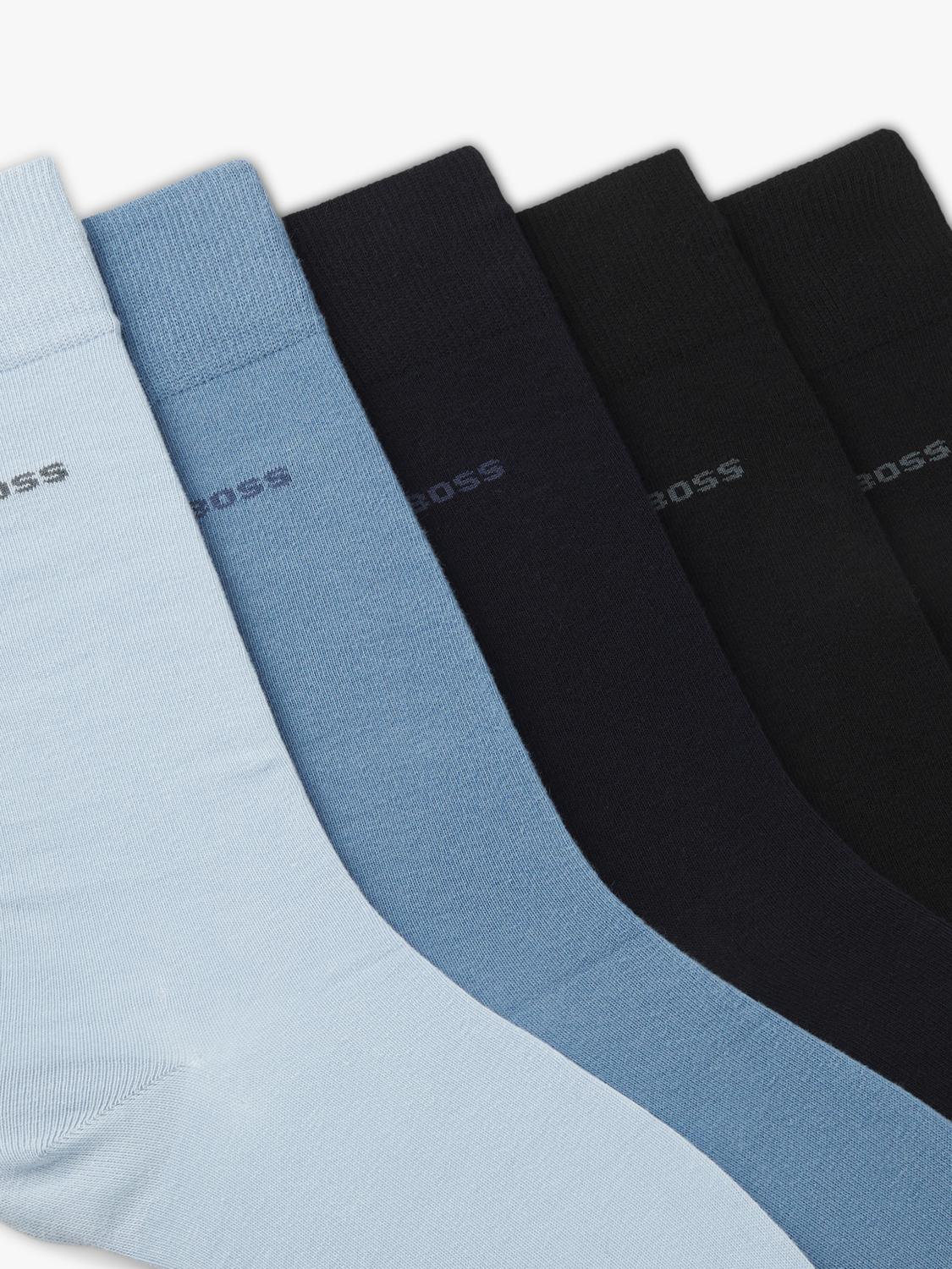 HUGO BOSS ankle socks pack of 5, UK version