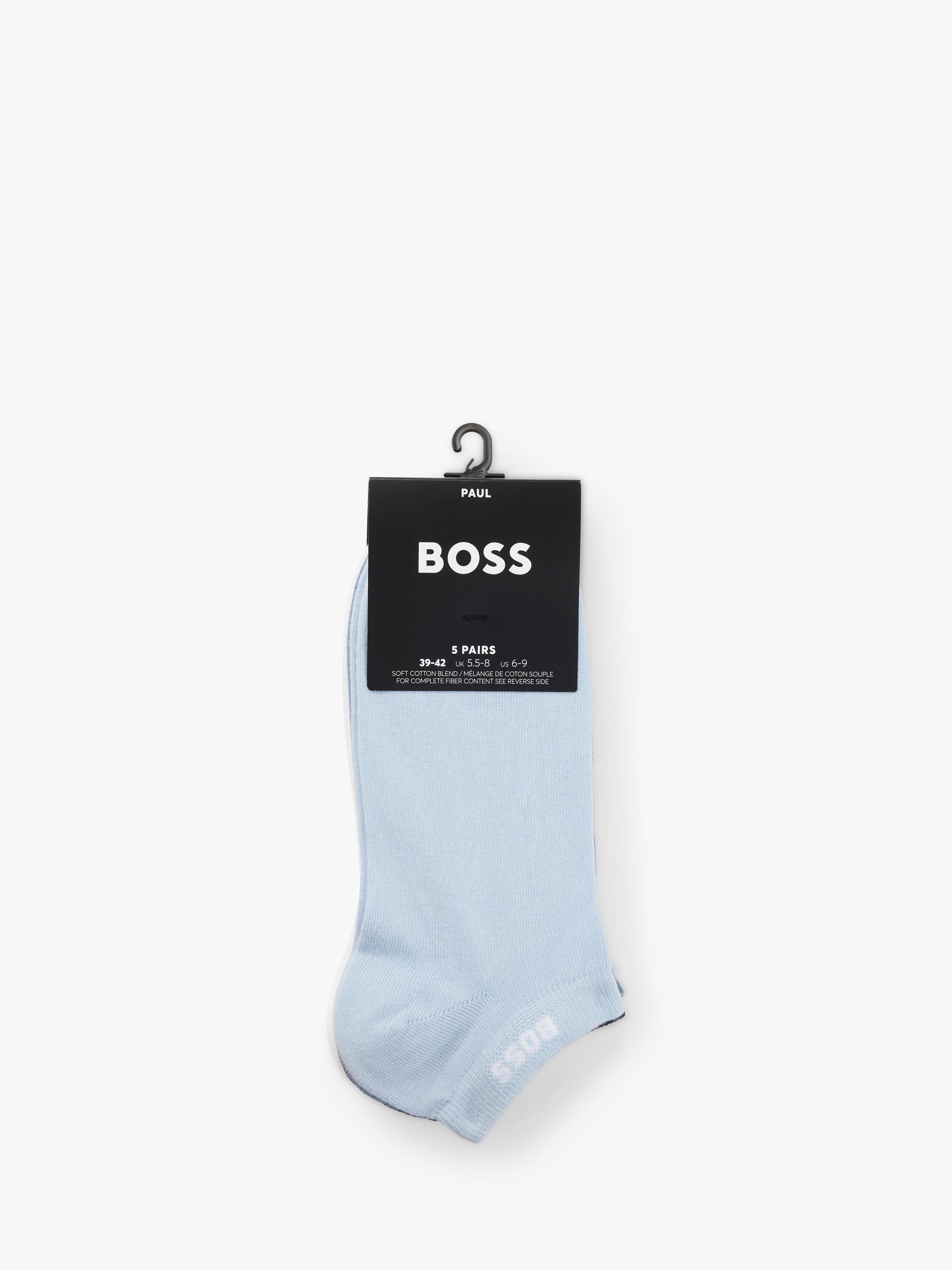 HUGO BOSS trainer socks pack of 5 - British product