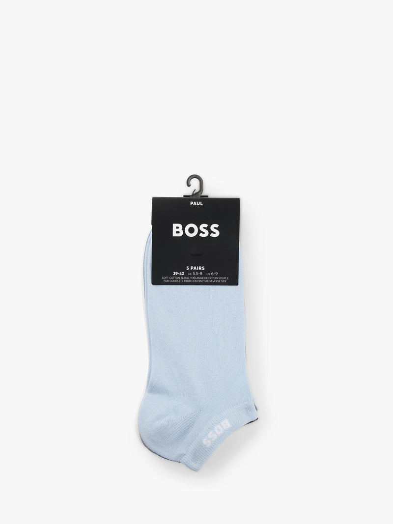 HUGO BOSS trainer socks pack of 5 - British product