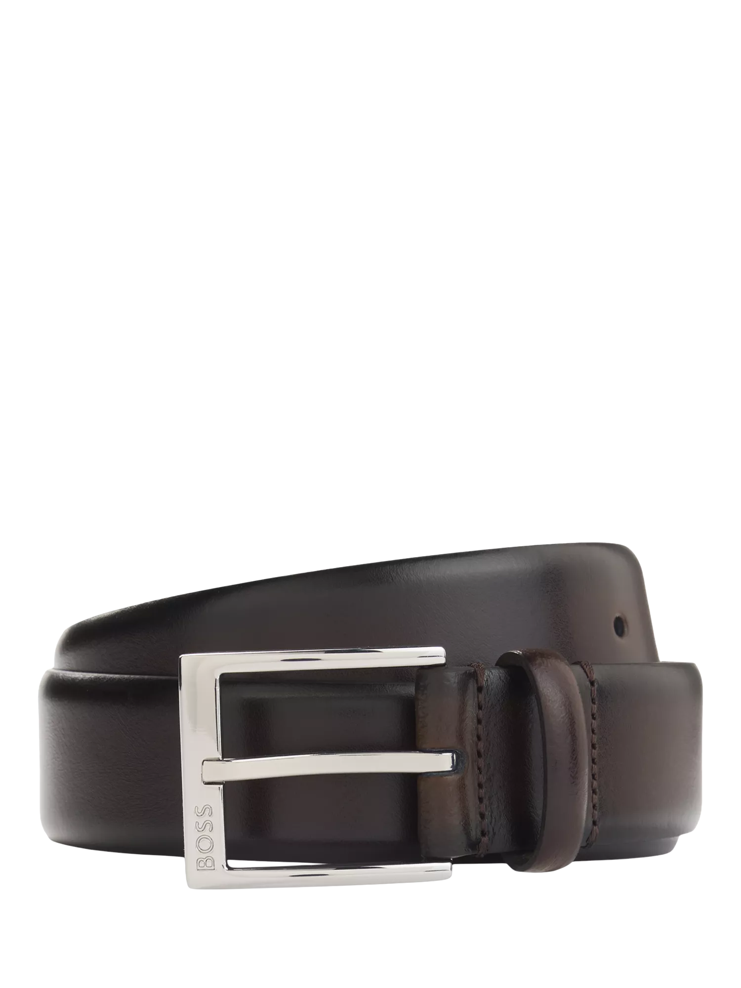 HUGO BOSS BOSS Elloy belt dark brown, UK version