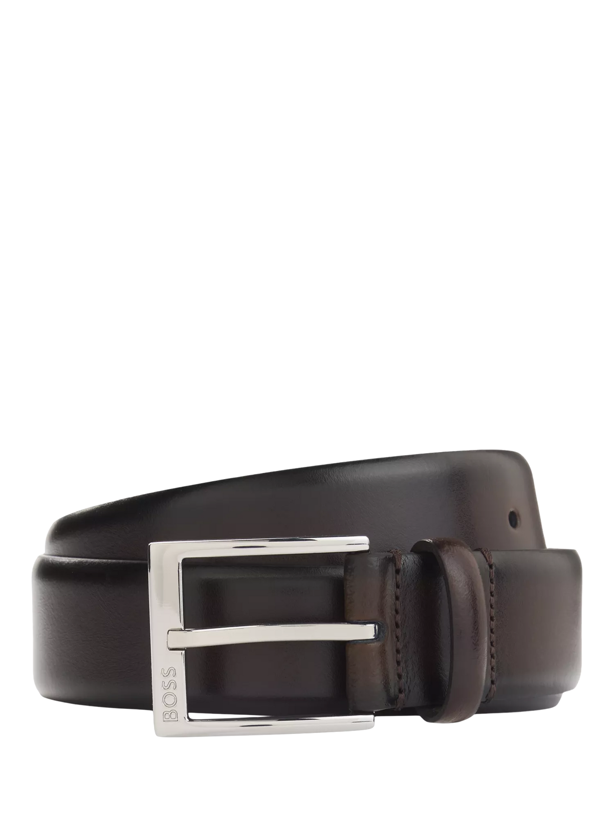 HUGO BOSS BOSS Elloy belt dark brown, UK version