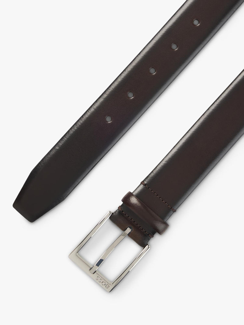 HUGO BOSS BOSS Elloy belt dark brown, UK version