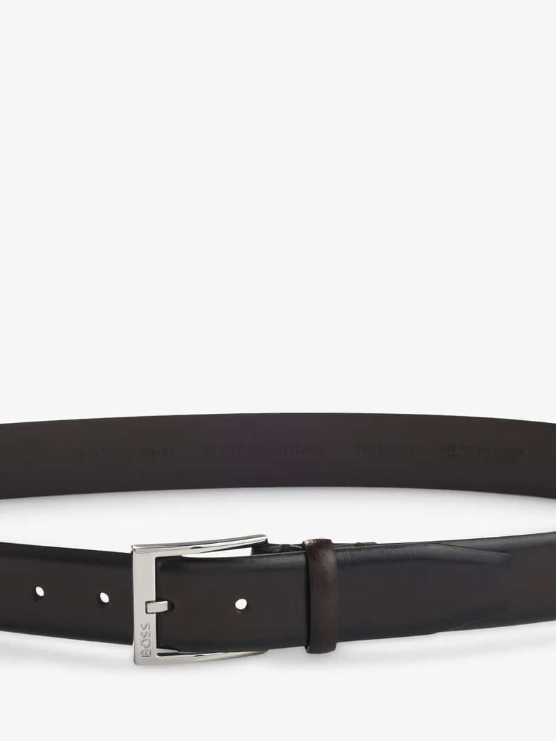 HUGO BOSS BOSS Elloy belt dark brown, UK version