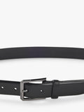 BOSS Caleb black leather belt (British brand)
