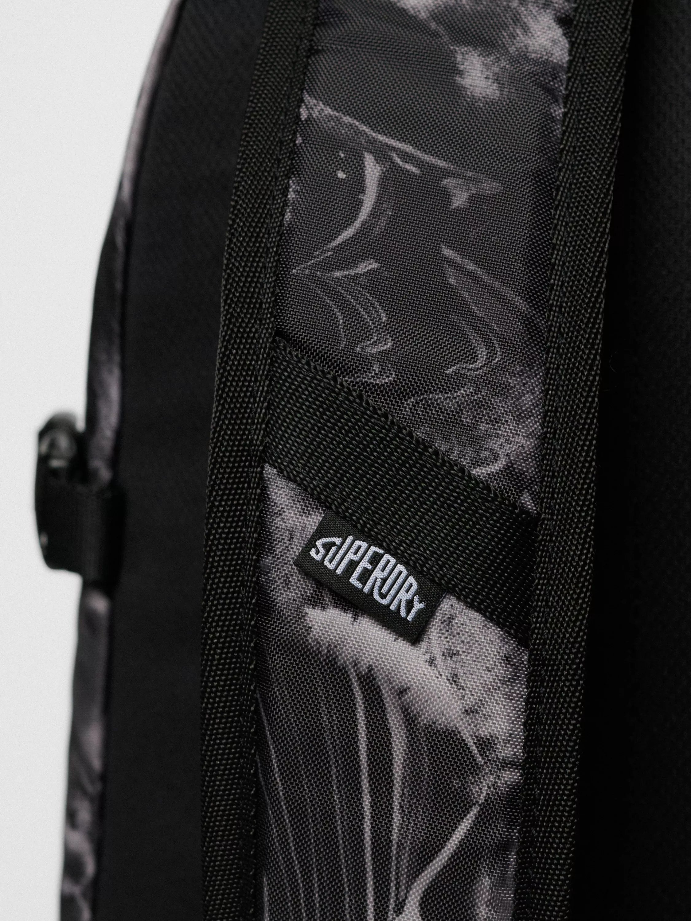 Superdry backpack 28L black, UK version