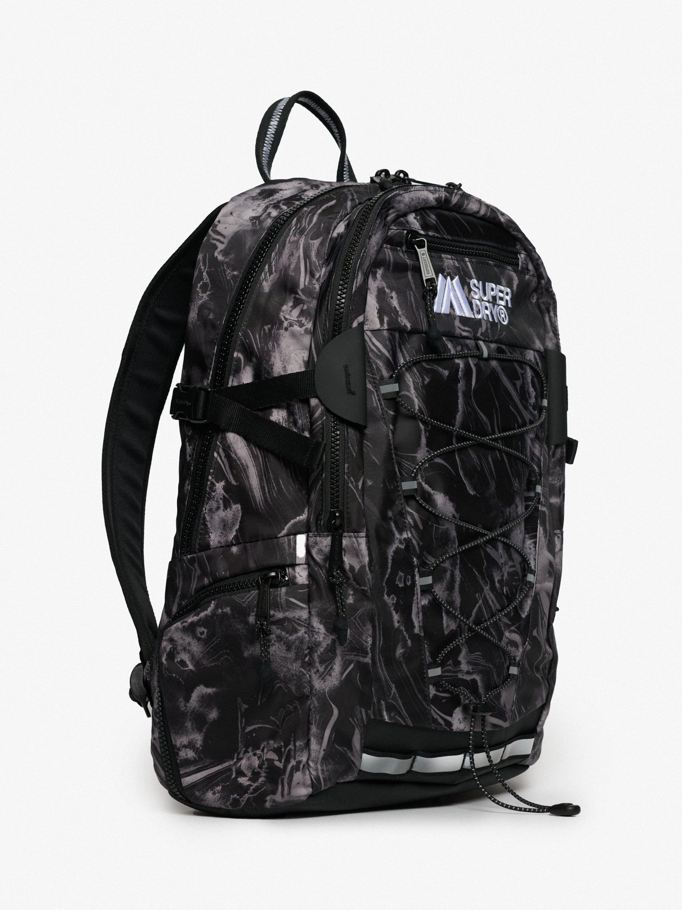 Superdry backpack 28L black, UK version