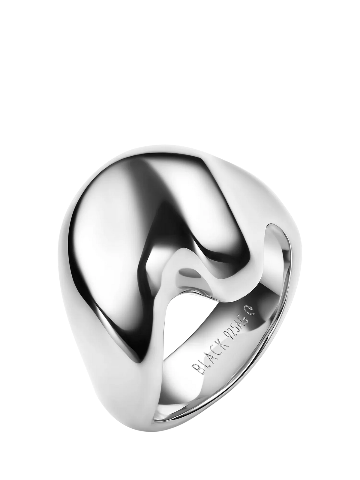 Maria Black Palomino ring silver, imported from the UK