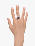Maria Black Palomino ring silver, imported from the UK