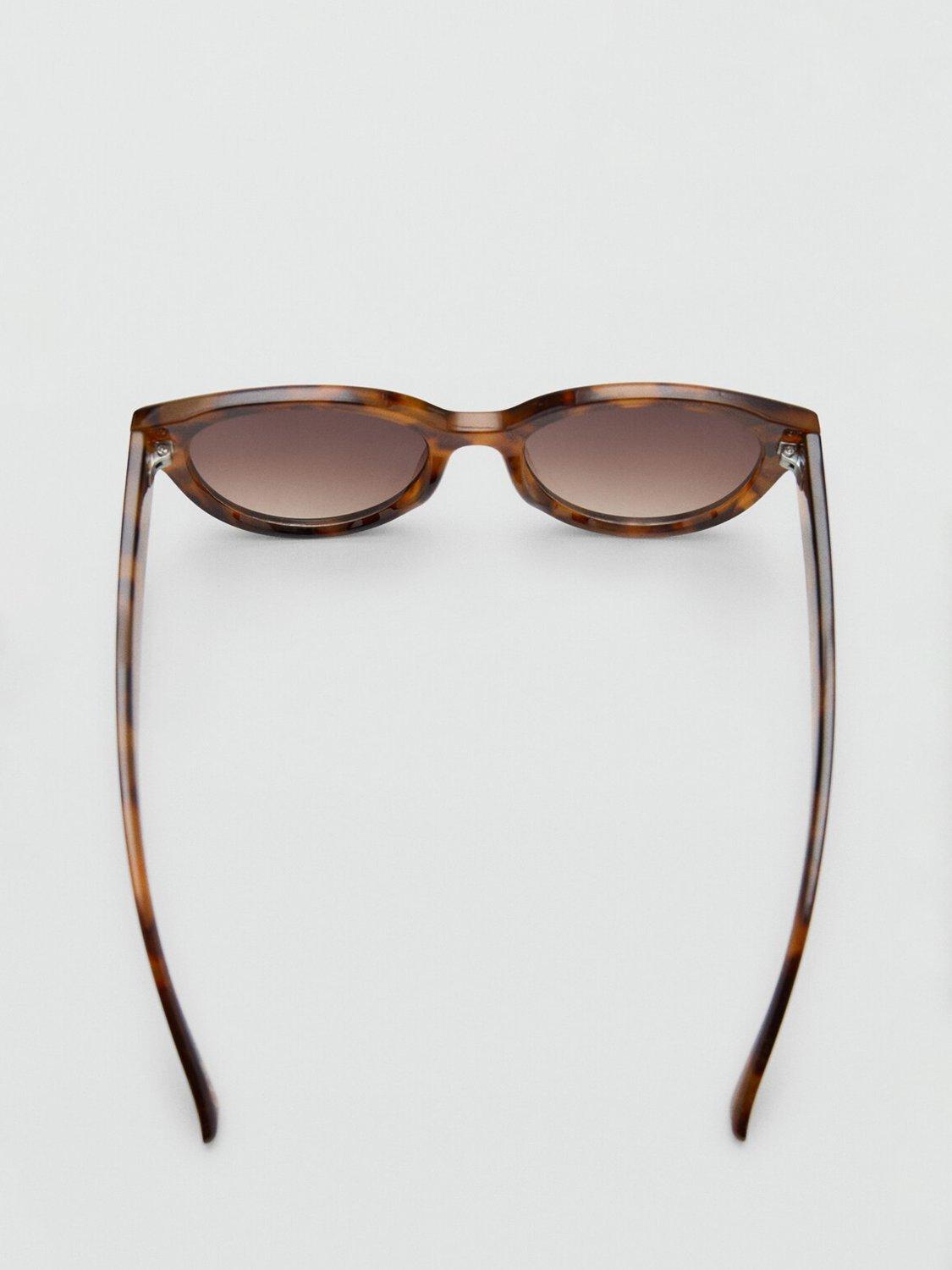 Mango cat's eye sunglasses chocolate (British brand)
