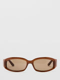 Mango rectangular sunglasses brown (British brand)