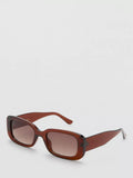 Mango rectangular sunglasses brown (British brand)
