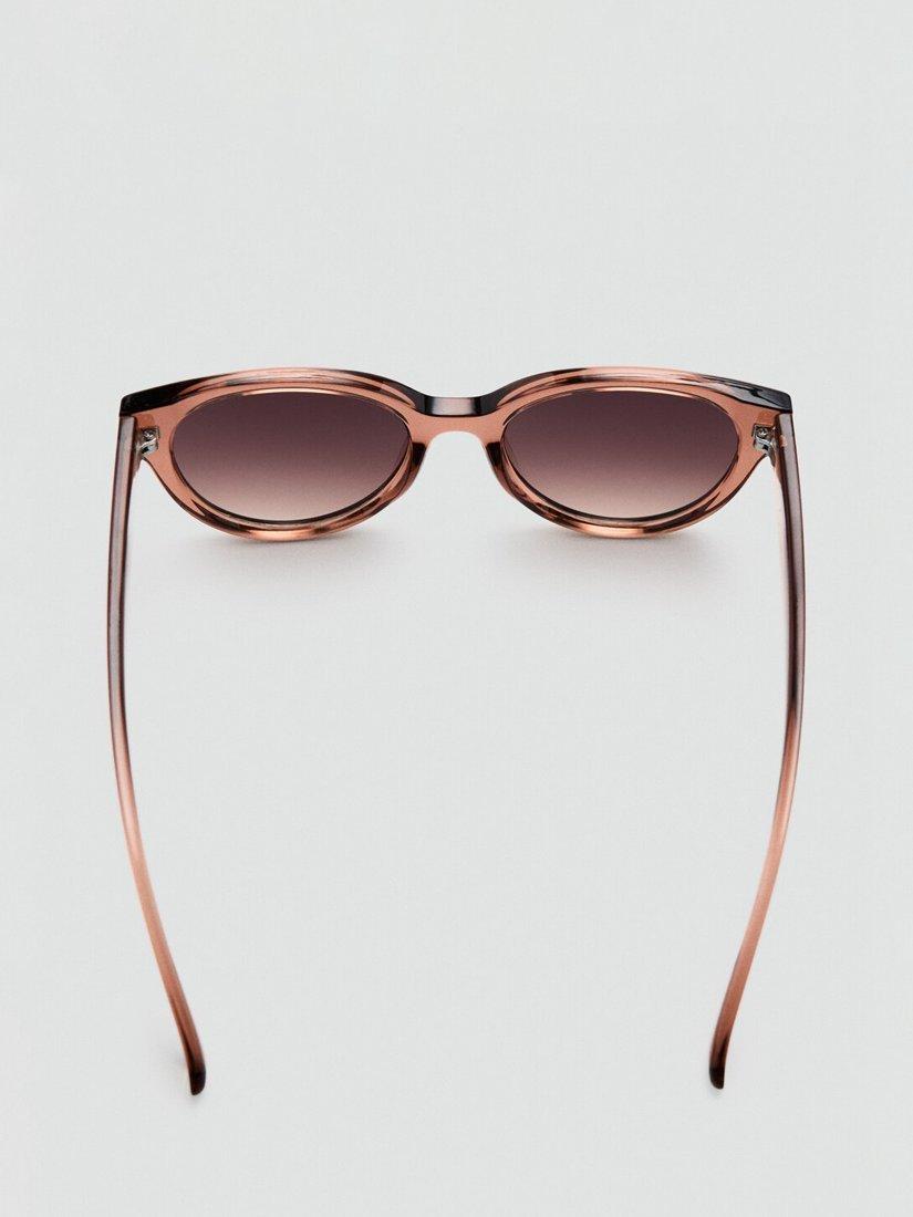 Mango cat's eye sunglasses peach gradient lenses, UK version