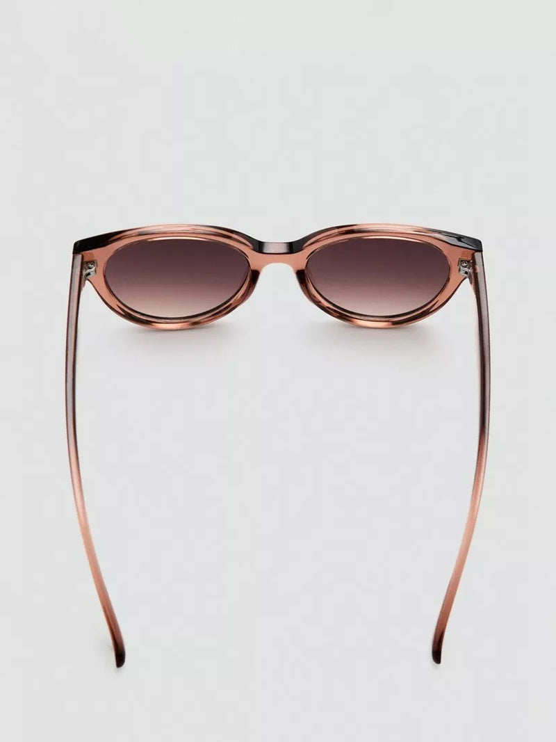 Mango cat's eye sunglasses peach gradient lenses, UK version