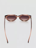 Mango cat's eye sunglasses peach gradient lenses, UK version