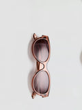 Mango cat's eye sunglasses peach gradient lenses, UK version