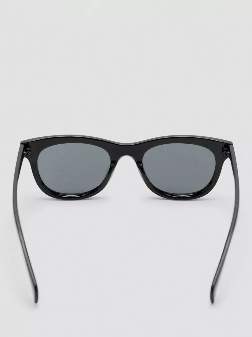 Mango cat's eye sunglasses black polycarbonate frame - British product