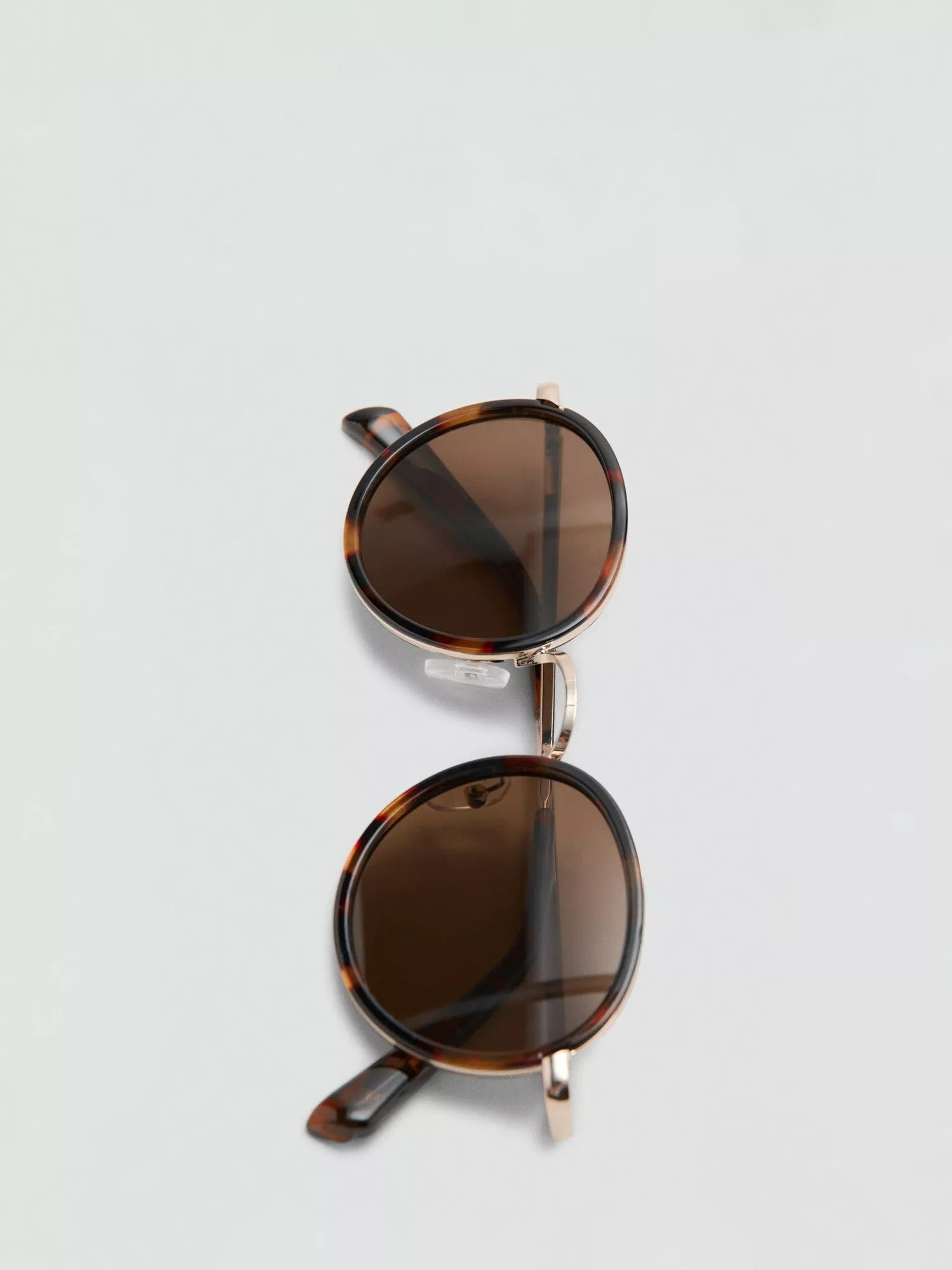 Mango round sunglasses chocolate (British brand)
