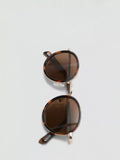 Mango round sunglasses chocolate (British brand)