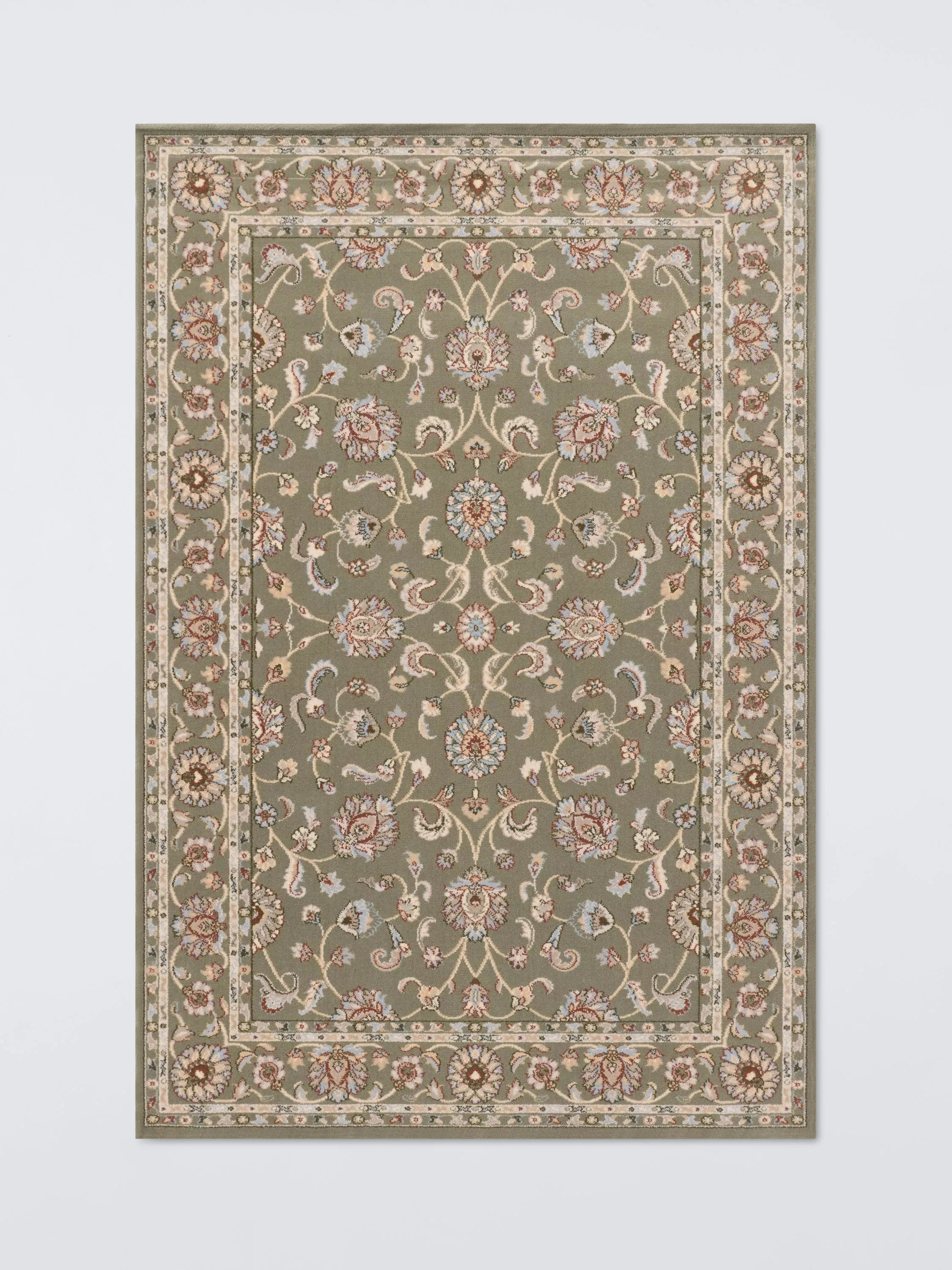 John Lewis Augustine Wool Rug , Green, L300 x W200 cm