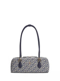 Tommy Hilfiger rectangular shoulder bag navy blue jacquard, imported from the UK