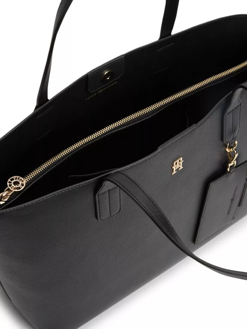 Tommy Hilfiger TH Icon Pebble Grain Tote Bag - British product
