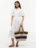 Tommy Hilfiger nautical striped tote bag multi, UK version