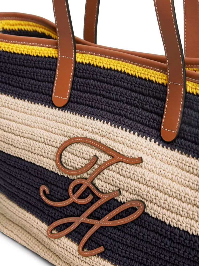 Tommy Hilfiger nautical striped tote bag multi, UK version