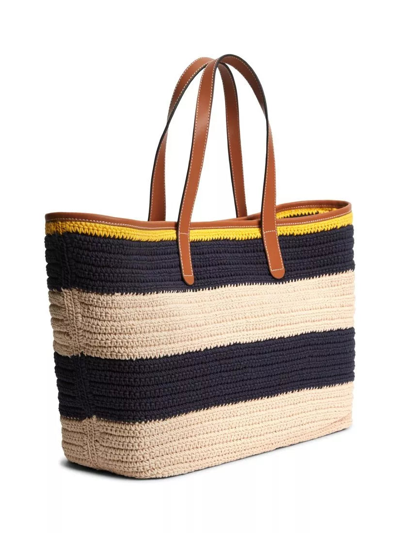 Tommy Hilfiger nautical striped tote bag multi, UK version
